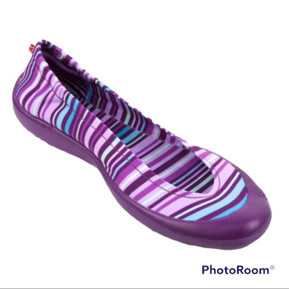 LUV Dream Flats - Fiesta Stripe (Dark Purple)